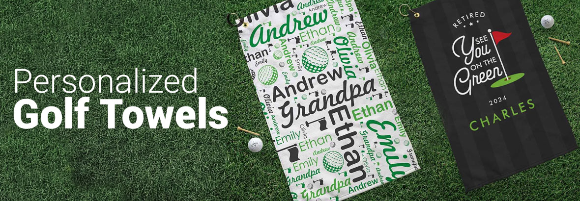 Personalized Golf Towels