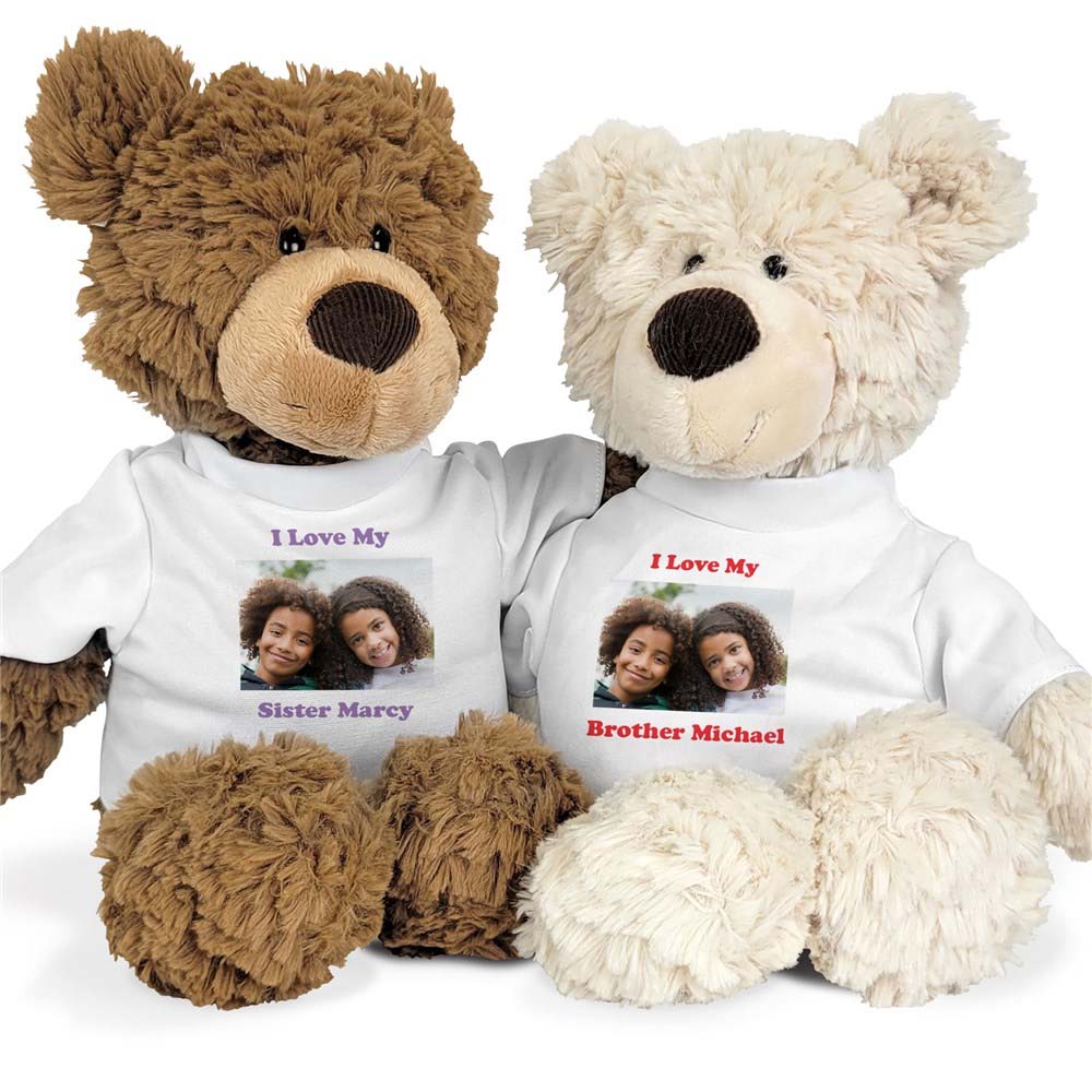Personalized Picture Perfect Photo Pinchy Bear