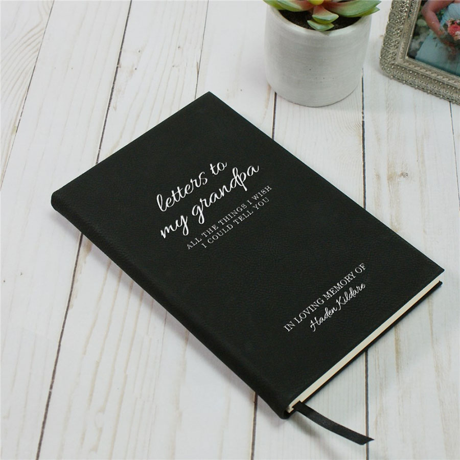 Engraved The Things I Wish I Could Tell You Leatherette Journal
