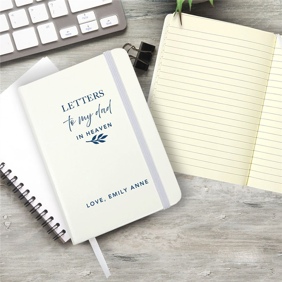 Personalized Letters To Heaven Small Notebook