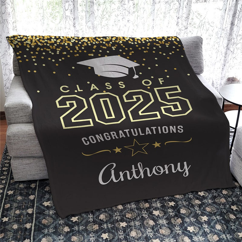 Personalized Class Of 60x80 Fleece Blanket