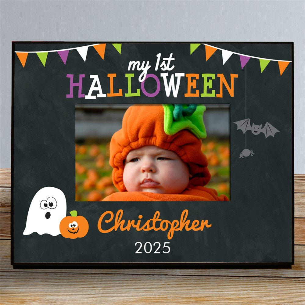 Personalized First Halloween Frame